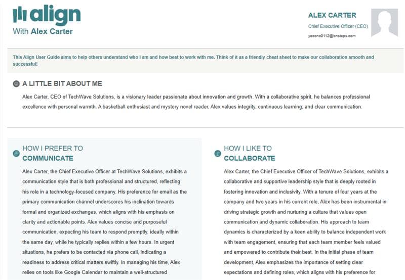 Step 2 : Generate Your Personal User Guide